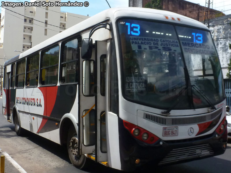 Marcopolo Senior Midi / Mercedes Benz OF-1721 / Línea N° 13 Asunción (Paraguay)