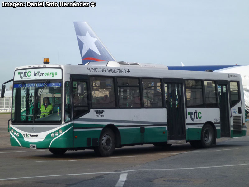 Metalpar Iguazú / Mercedes Benz OH-1618L-SB / InterCargo S.A. (Aeroparque Jorge Newbery, Buenos Aires - Argentina)