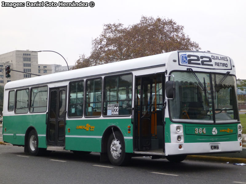 MATERFER Aguila BU-1115-LE / Línea Nº 22 Quilmes - Retiro (Buenos Aires - Argentina)