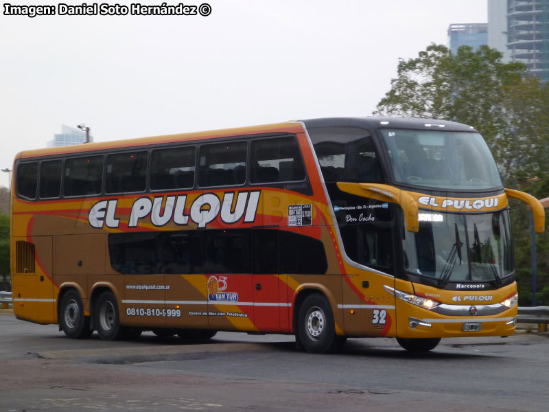 Marcopolo Paradiso G7 1800DD / Volvo B-430R / El Pulqui S.R.L. (Argentina)