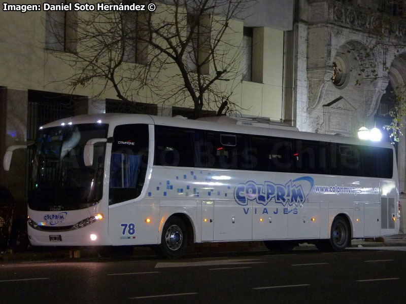 Comil Campione 3.45 / Mercedes Benz O-500RS-1836 / Colprim Viajes (Argentina)