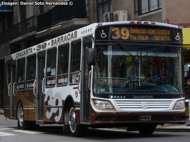 Italbus Tropea / Mercedes Benz OH-1618L-SB / Línea Nº 39 Barracas - Chacarita (Buenos Aires - Argentina)