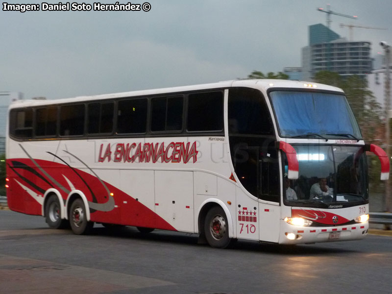Marcopolo Paradiso G6 1550LD / Mercedes Benz O-400RSD / La Encarnacena (Paraguay)