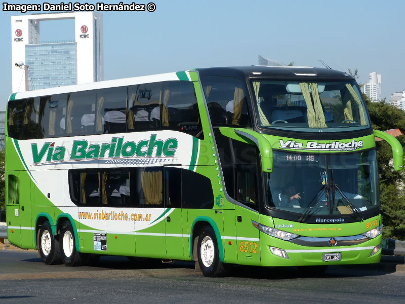 Marcopolo Paradiso G7 1800DD / Scania K-410B / Vía Bariloche (Argentina)