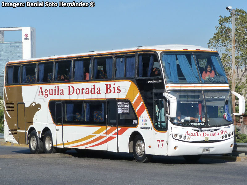 Busscar Panorâmico DD / Mercedes Benz O-500RSD-2036 / Aguila Dorada Bis (Argentina)