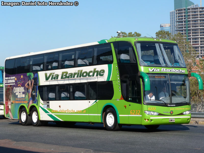 Marcopolo Paradiso G6 1800DD / Scania K-380B / Vía Bariloche