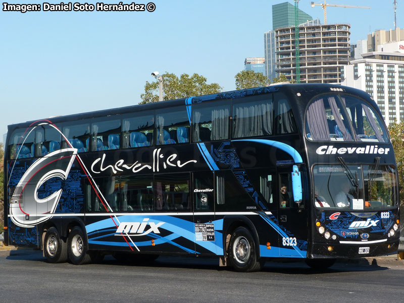 Metalsur Starbus 2 DP / Scania K-410B / Chevallier (Argentina)