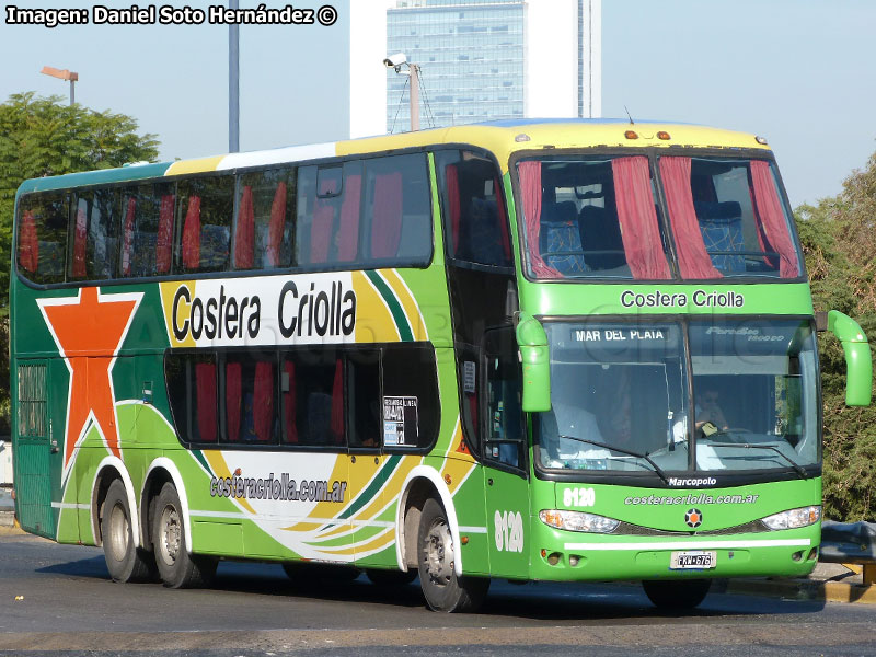 Marcopolo Paradiso G6 1800DD / Mercedes Benz O-400RSD / Costera Criolla (Argentina)