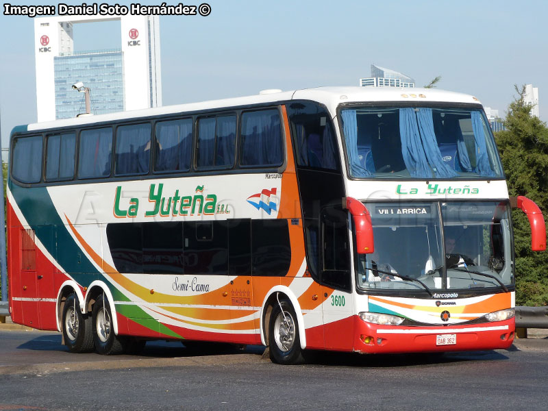 Marcopolo Paradiso G6 1800DD / Scania K-380 / La Yuteña S.R.L. (Paraguay)