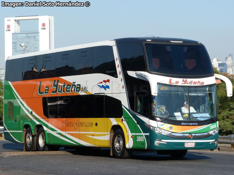 Marcopolo Paradiso G7 1800DD / Scania K-410B / La Yuteña S.R.L. (Paraguay)