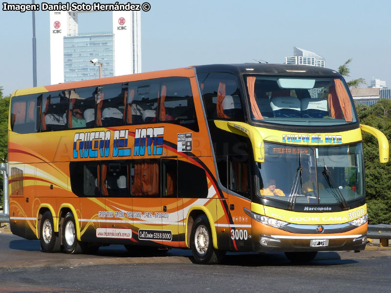 Marcopolo Paradiso G7 1800DD / Volvo B-430R / Crucero del Norte (Argentina)