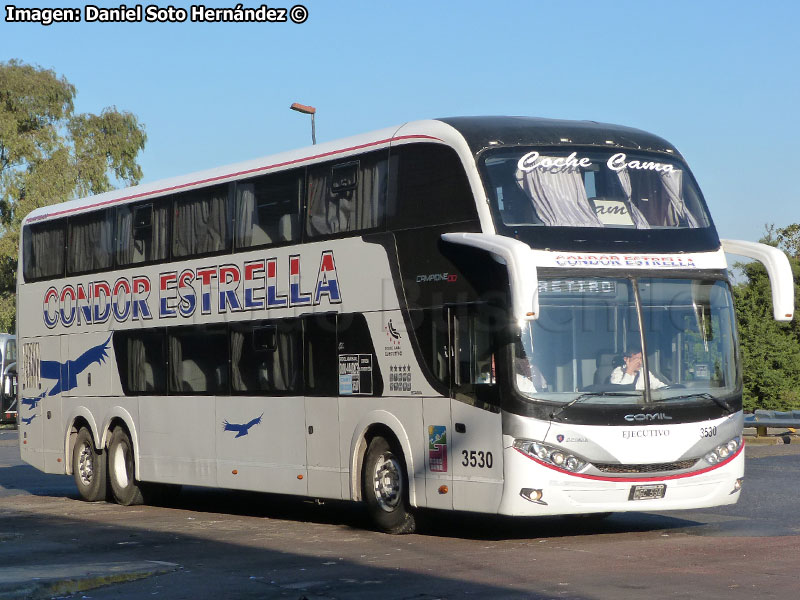 Comil Campione DD / Scania K-410B / Cóndor Estrella (Argentina)