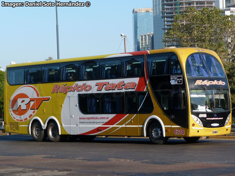 Metalsur Starbus 405 DP / Mercedes Benz O-500RSD-2036 / Rápido Tata (Argentina)