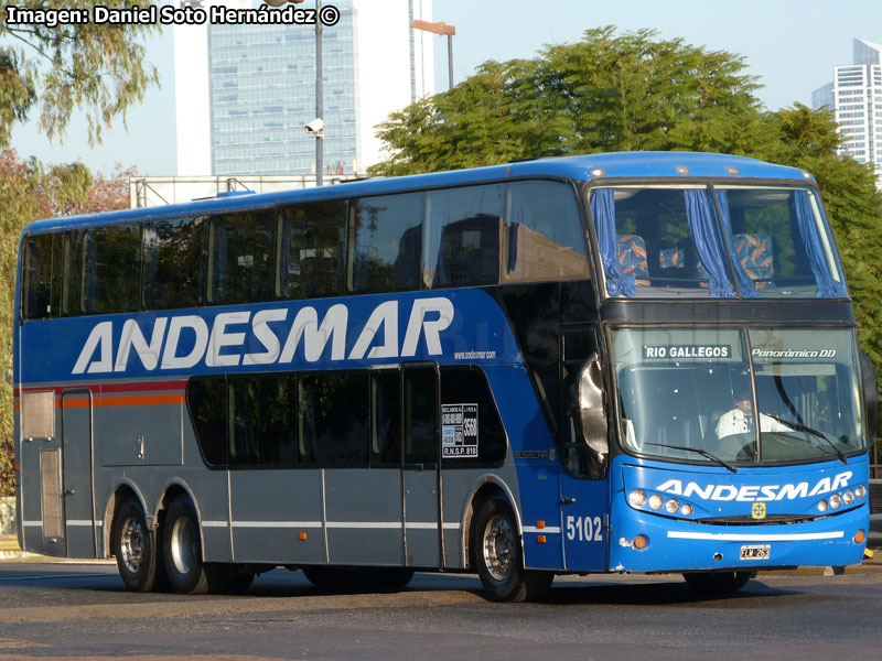 Busscar Panorâmico DD / Volvo B-12R / Andesmar Argentina