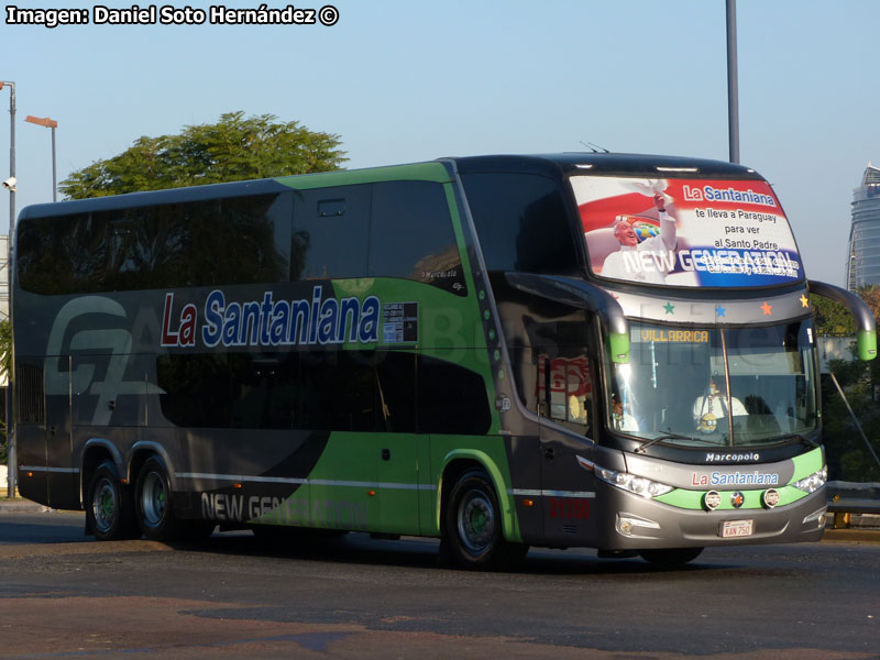 Marcopolo Paradiso G7 1800DD / Scania K-380B / La Santaniana S.A. (Paraguay)