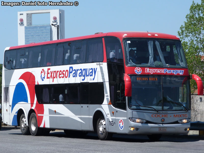 Marcopolo Paradiso G6 1800DD / Volvo B-12R / Expreso Paraguay S.A. (Paraguay)