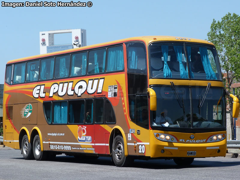 Sudamericanas F-50 DP / Scania K-380B / El Pulqui S.R.L. (Argentina)