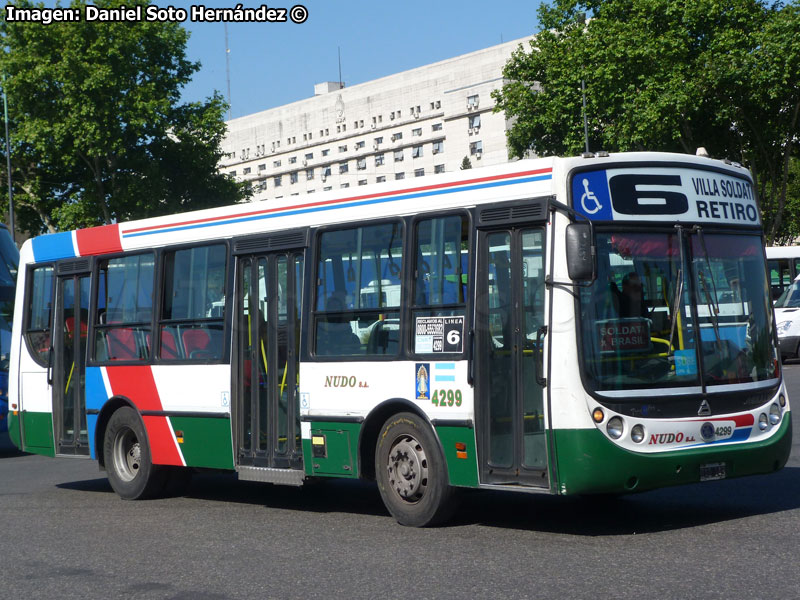 Metalpar Tronador / Agrale MT-12.0LE / Línea N° 6 Viila Soldati - Retiro (Buenos Aires - Argentina)