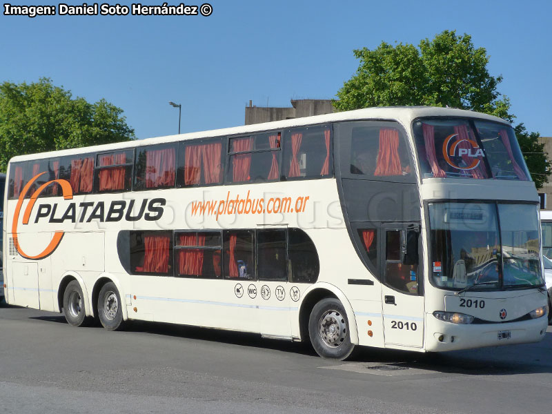 Sudamericanas F50 DP / Mercedes Benz O-400RSD / Platabus (Argentina)