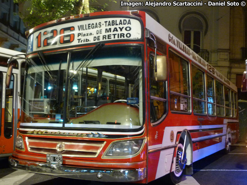 Italbus Tropea / Mercedes Benz OH-1618L-SB / Línea Nº 126 La Tablada - Retiro (Buenos Aires - Argentina)