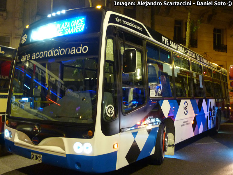 NuovoBus Menghi / Agrale MT-15.0LE / Línea N° 68 Puente Saavedra - Plaza Miserere (Buenos Aires - Argentina)