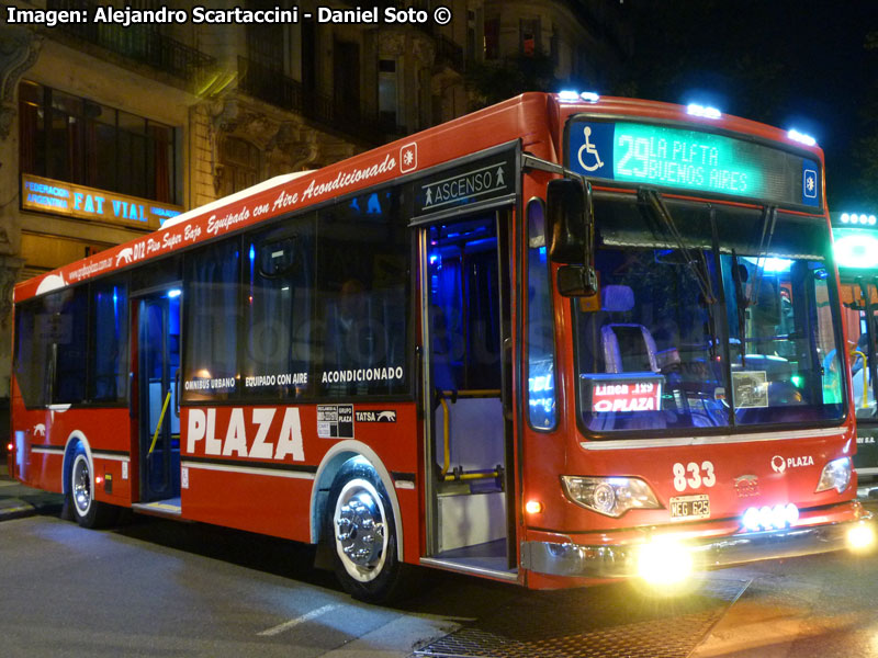 TATSA Puma D-12 / Grupo Plaza Línea N° 129 La Plata - Buenos Aires (Argentina)