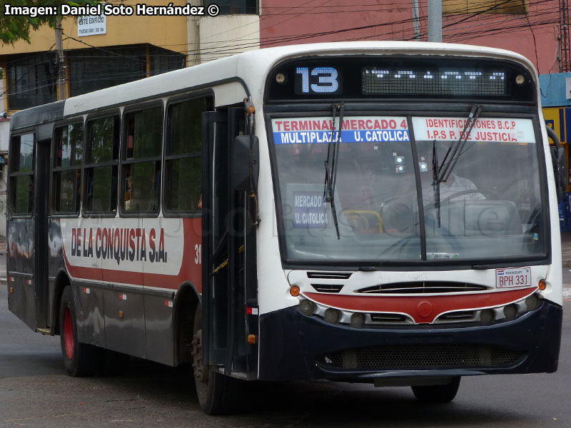 Induscar Caio Apache Vip / Mercedes Benz OF-1721 / Línea N° 13 Asunción (Paraguay)