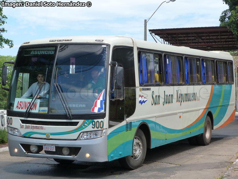 Busscar El Buss 320 / Mercedes Benz OF-1721 / San Juan Nepomuceno S.A. (Paraguay)