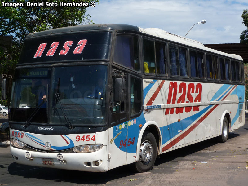 Marcopolo Paradiso GV 1150 / Mercedes Benz O-400RSE / Grupo NASA (Paraguay)