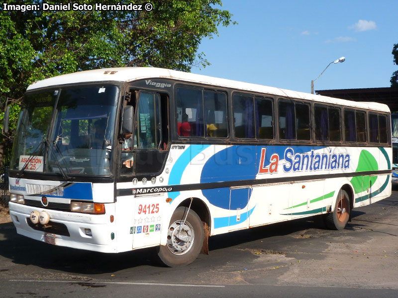 Marcopolo Viaggio GV 850 / Mercedes Benz OF-1318 / La Santaniana S.A. (Paraguay)