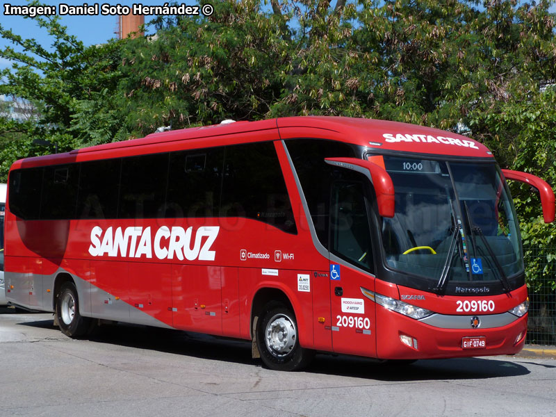 Marcopolo Paradiso G7 1050 / Scania K-360B eev5 / Viação Santa Cruz (São Paulo - Brasil)