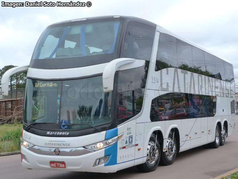 Marcopolo Paradiso G7 1800DD / Scania K-440B 8x2 eev5 / Auto Viação Catarinense (Santa Catarina - Brasil)