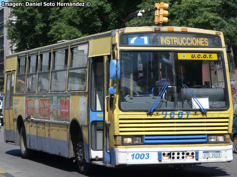 Caio Vitória / Volvo B-58E / UCOT Línea N° 71 Pocitos - Barrio Mendoza STM Montevideo (Uruguay)