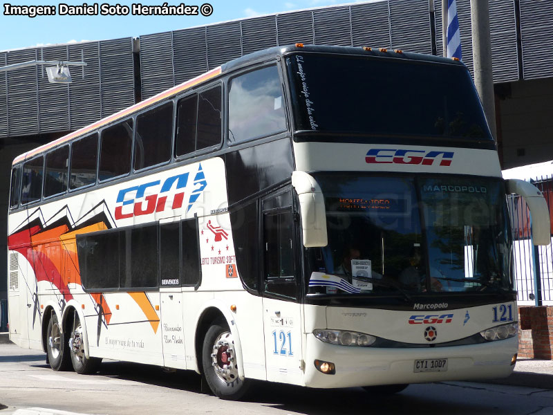 Marcopolo Paradiso GV 1800DD / Volvo B-12B / Empresa General Artigas EGA (Uruguay)