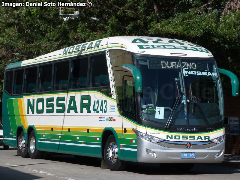 Marcopolo Paradiso G7 1200 / Volvo B-430R / Empresa Nossar (Uruguay)