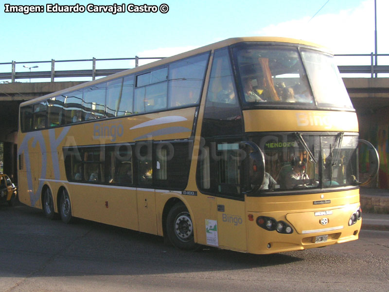 Metalsur Arrowliner 405 DP / Mercedes Benz O-400RSD / Turismo Bingo (Argentina)