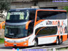 Marcopolo Paradiso G7 1800DD / Scania K-400B eev5 / Transportes Arzola (Al servicio del C.D. Huachipato)