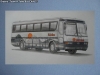 Boceto a Mano | Mercedes Benz O-371RS / Flota Barrios