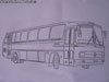 Boceto a mano | Mercedes Benz O-302ÜH Boceto a mano | Mercedes Benz O-302ÜH