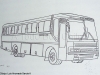 Boceto a Mano | Busscar El Buss 340 / Mercedes Benz OF-1318 Boceto a Mano | Busscar El Buss 340 / Mercedes Benz OF-1318