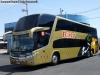Marcopolo Paradiso G7 1800DD / Scania K-420B / Dorado Vip Transportes Flores Hnos. (Perú)