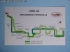 Mapa de Recorrido Línea B Transportes Ayquina S.A. (Calama)