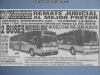 Aviso de Remate TRAMACA - Transportes Macaya & Cavour | Busscar Jum Buss 360T | El Buss 340 / Mercedes Benz O-400RSE Aviso de Remate TRAMACA - Transportes Macaya & Cavour | Busscar Jum Buss 360T | El Buss 340 / Mercedes Benz O-400RSE