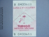Boleto Adulto Línea Nº 4 Temuco (2010)