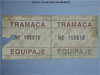 Ticket de Equipaje TRAMACA - Transportes Macaya & Cavour Ticket de Equipaje TRAMACA - Transportes Macaya & Cavour