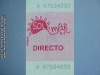 Boleto Adulto TMV 3 Sol y Mar S.A. (2012) Boleto Adulto TMV 3 Sol y Mar S.A. (2012)