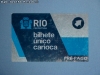 Tarjeta de Prepago Tarifa General Bilhete Unico Carioca (Río de Janeiro - Brasil)