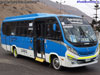 Induscar Caio Foz F2400 / Mercedes Benz LO-916 BlueTec5 / Línea N° 1B Trans Satélite A.G. (Iquique)