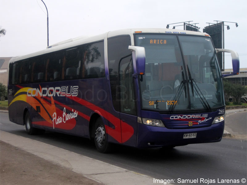 Busscar Vissta Buss LO / Scania K-340 / Cóndor Bus-Flota Barrios