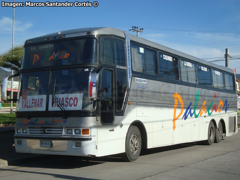 Busscar Jum Buss 380 / Scania K-112TL / Buses Palacios